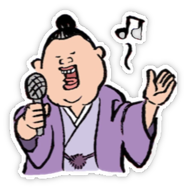 sticker Fantastic Sumo ca hát