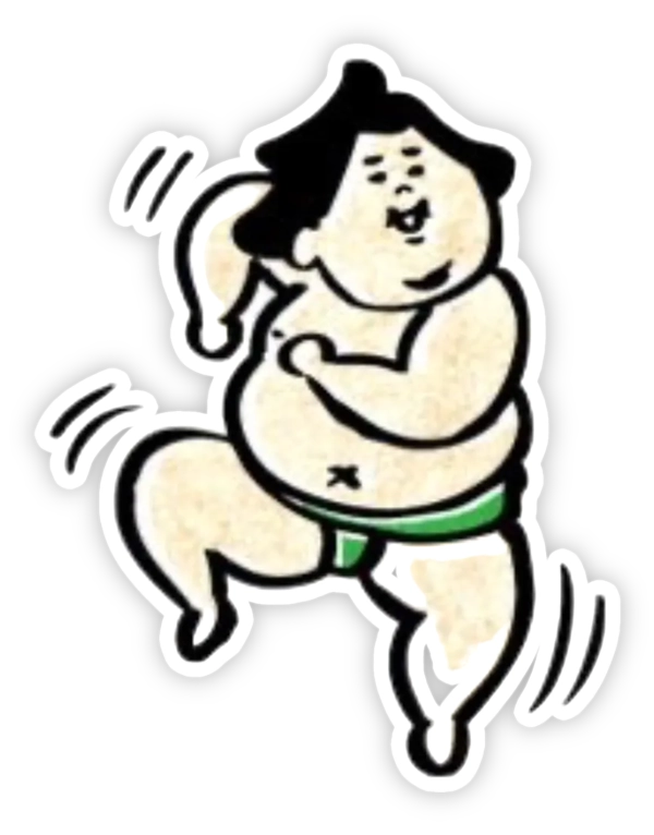 sticker Fantastic Sumo so cute