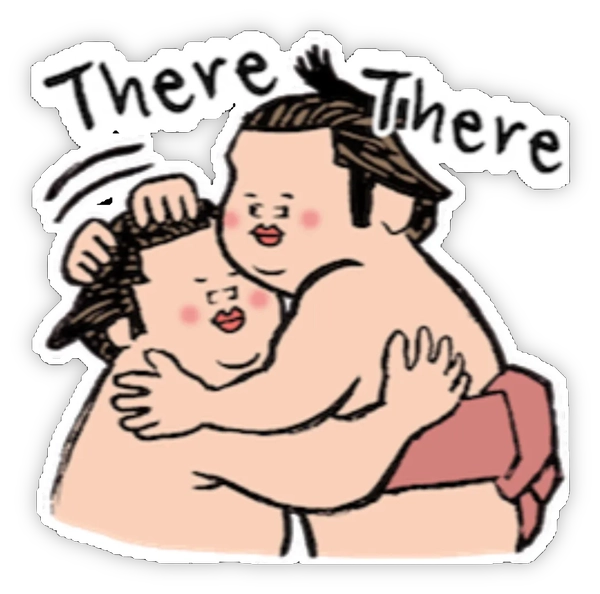 sticker Fantastic Sumo yêu thương nhau