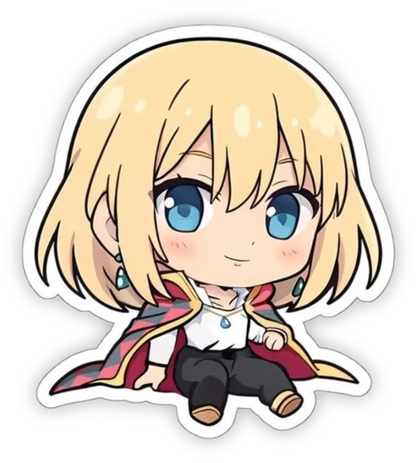 sticker anime cute