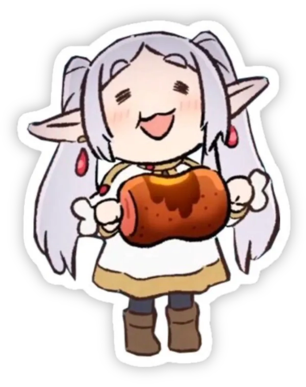 sticker anime đáng yêu