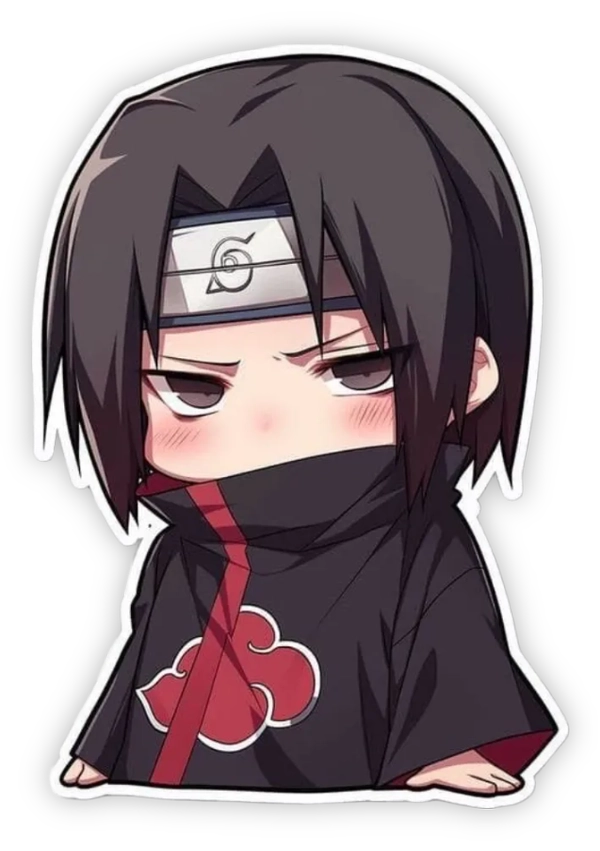 sticker anime nóng giận