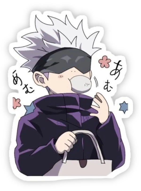 sticker anime rất dễ thương