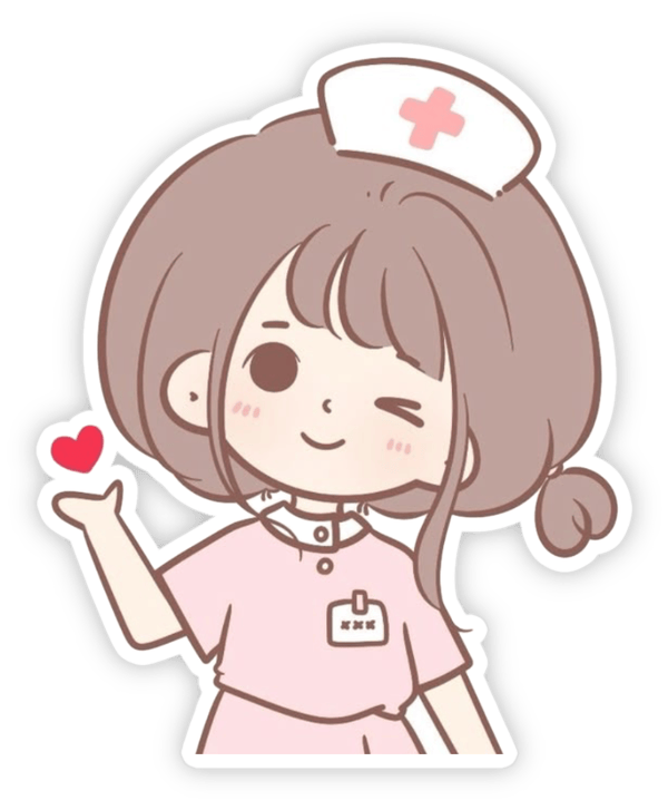 sticker bác sĩ bệnh viện