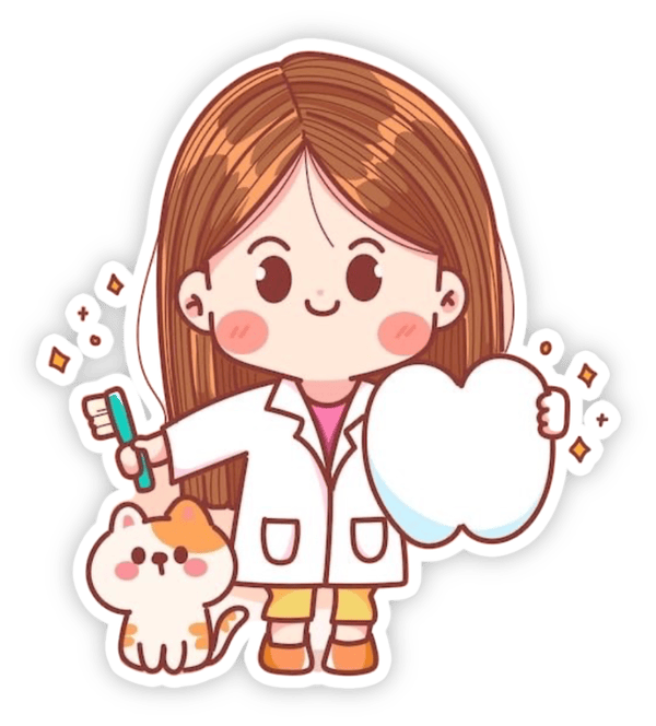 sticker bác sĩ khám sức khỏe