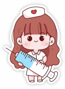 sticker bác sĩ minh họa