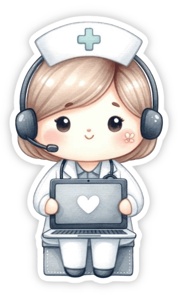 sticker bác sĩ png trong suốt