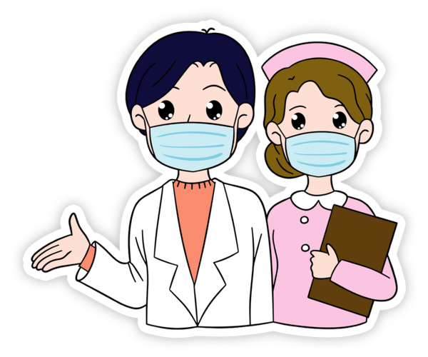 sticker bác sĩ y tế