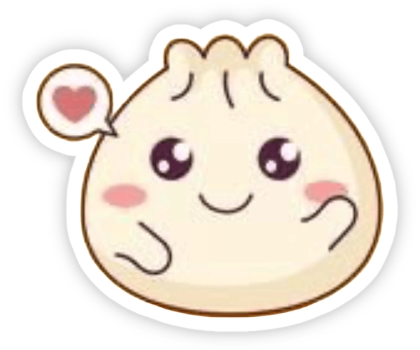 sticker bánh bao 2