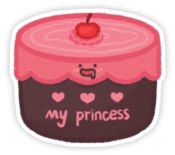 sticker bánh ngọt mini