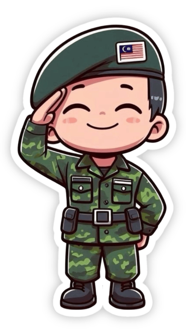 sticker bộ đội 24
