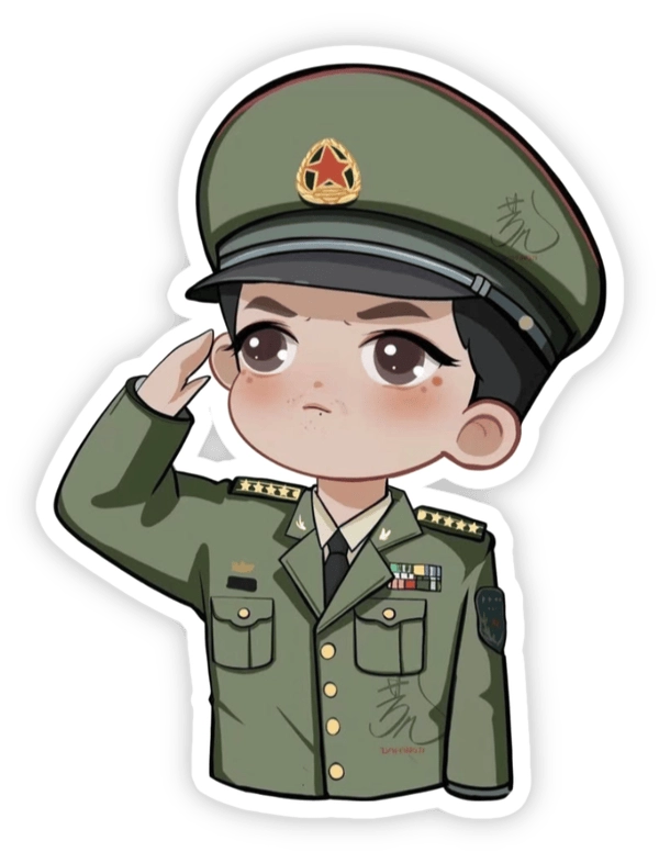 sticker bộ đội 25
