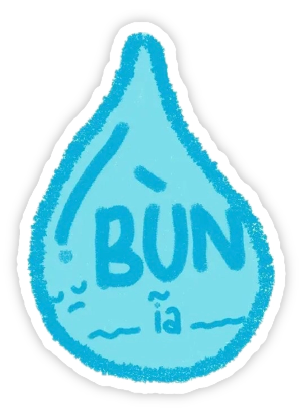 sticker chữ buồn