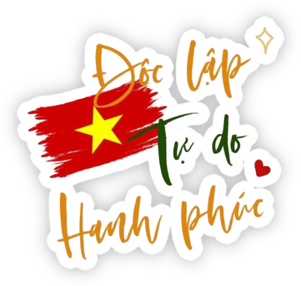 sticker cờ VN mini