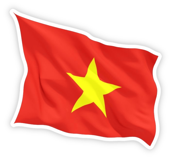 sticker cờ đỏ sao vàng đẹp