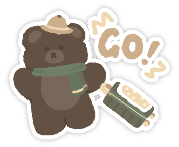 sticker cô gái đáng yêu