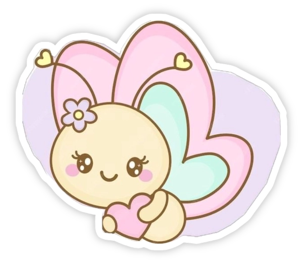 sticker con bướm