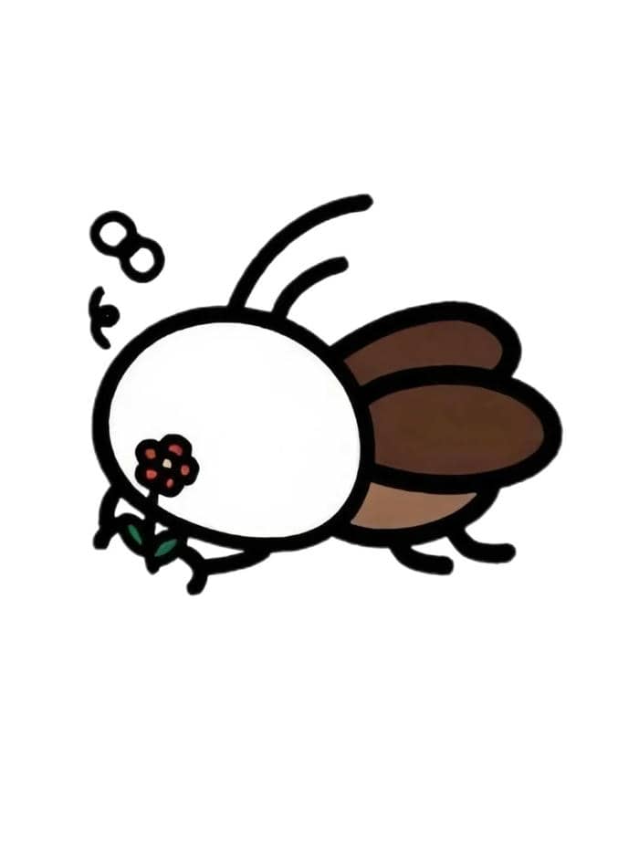 sticker con gián độc đáo