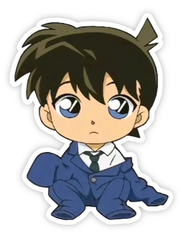 sticker conan đáng yêu