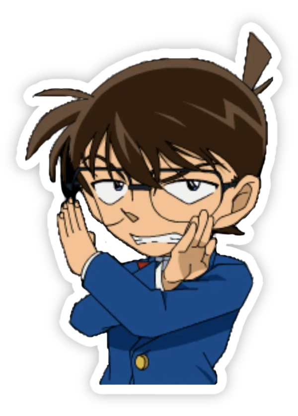 sticker conan ngăn cấm