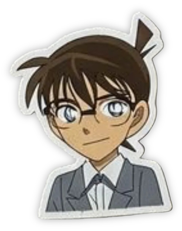 sticker conan rất dễ vẽ