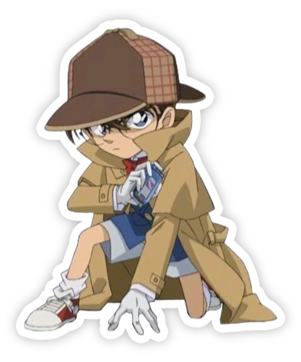 sticker conan thông minh