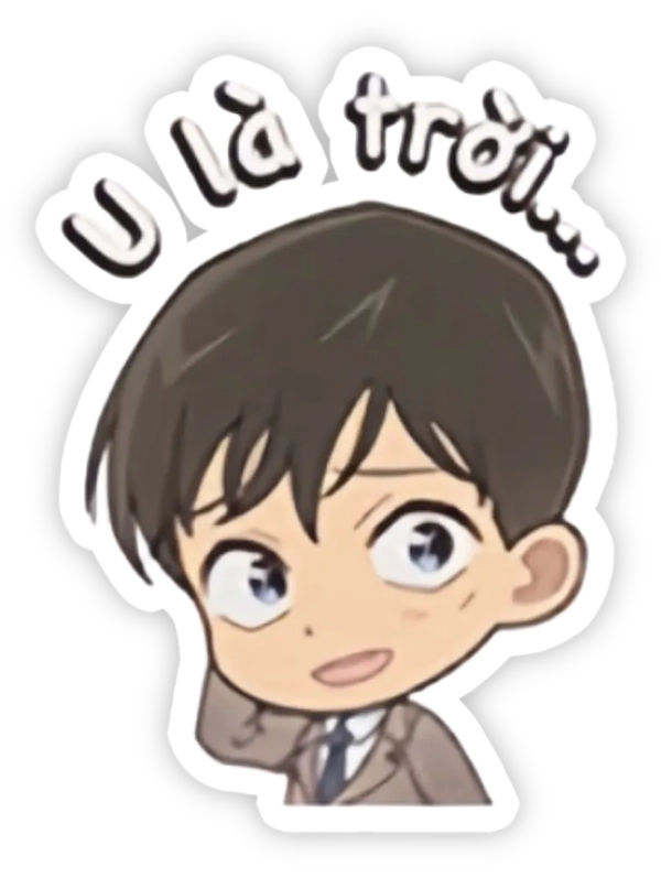 sticker conan u là trời