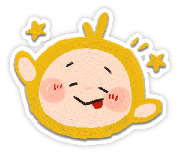sticker đáng yêu chibi