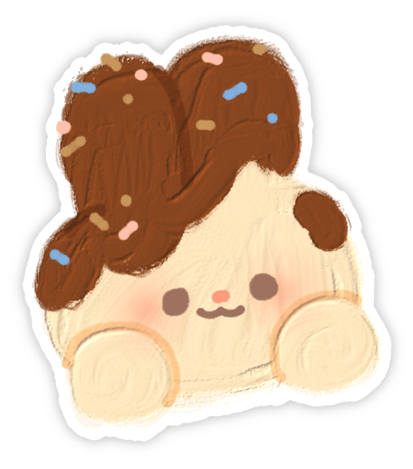 sticker dễ thương trên messenger