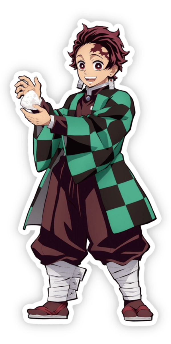 sticker demon slayer tanjiro
