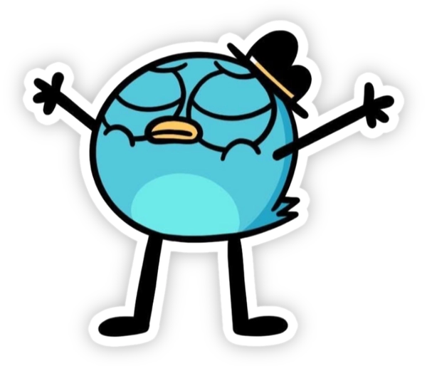 sticker én comic giang tay