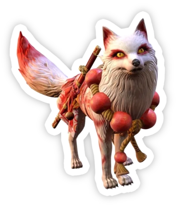 sticker free fire cáo hồng