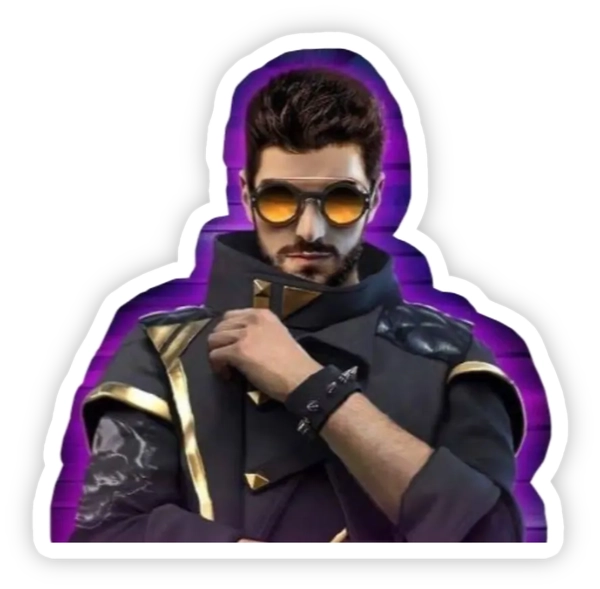 sticker free fire cool