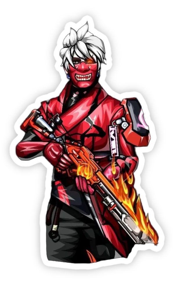 sticker free fire đáng sợ