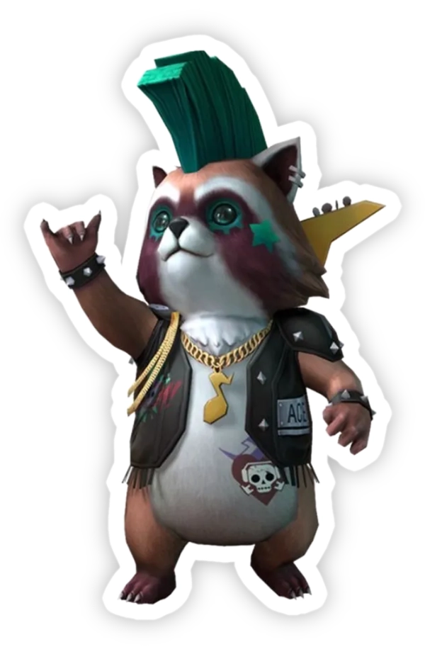 sticker free fire động vật đáng yêu