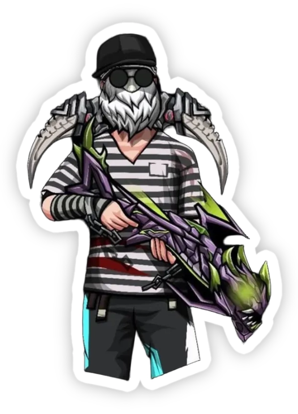sticker free fire khác biệt độc đáo