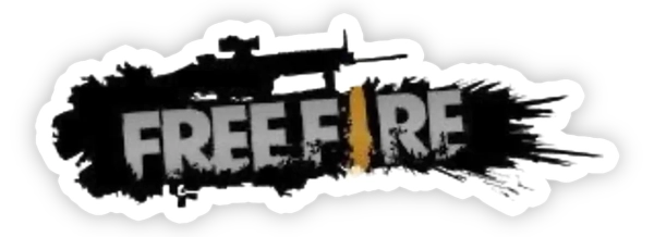 sticker free fire logo