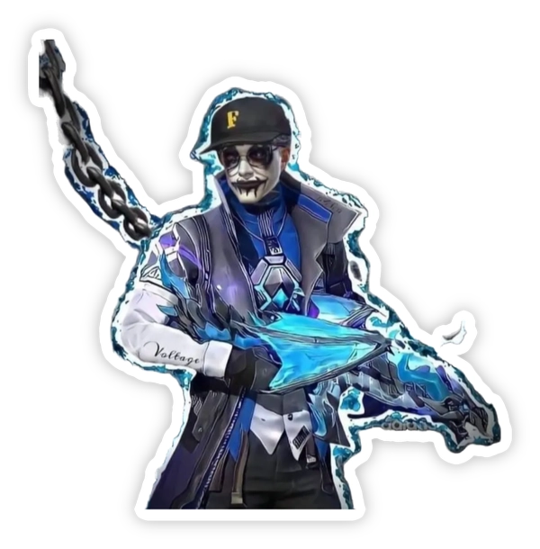 sticker free fire rất phong độ