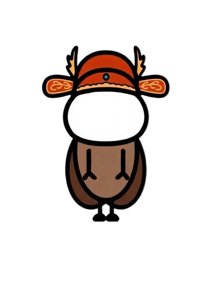 sticker gián trang trí điện thoại