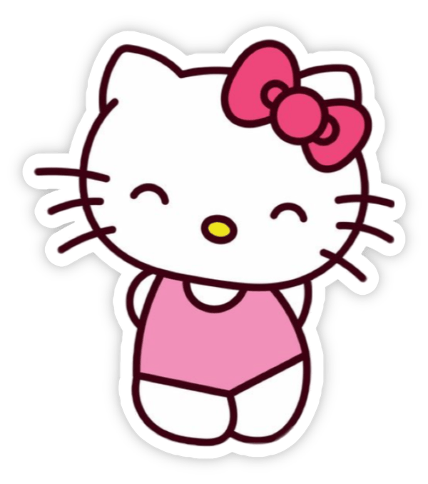 sticker hello kitty cute đáng yêu
