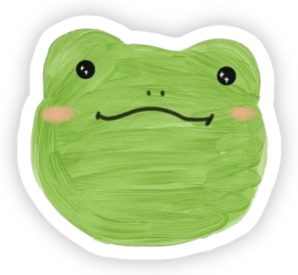 sticker hình lá cây