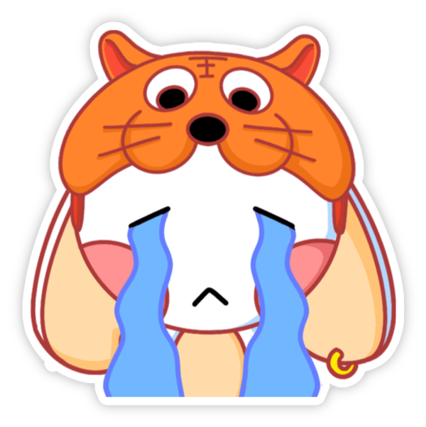 sticker icon buồn chán