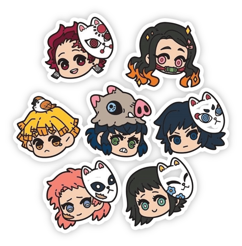 sticker kimetsu no yaiba đẹp