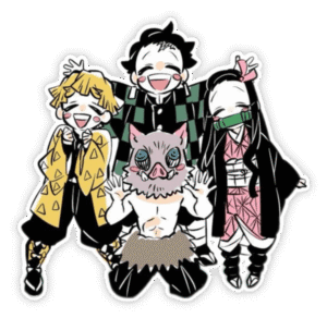 sticker kimetsu no yaiba ngầu