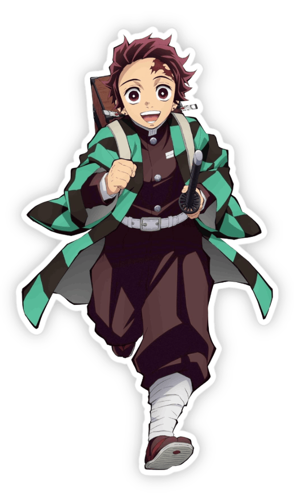sticker kimetsu no yaiba tanjiro