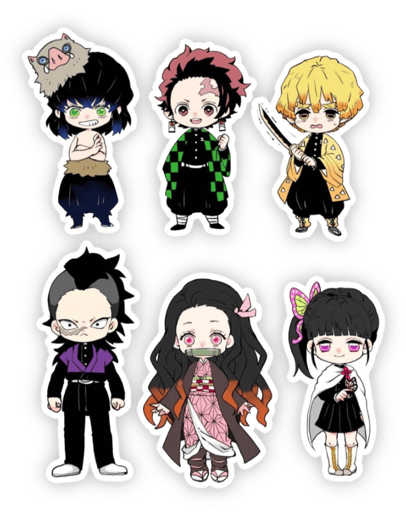 sticker kimetsu no yaiba