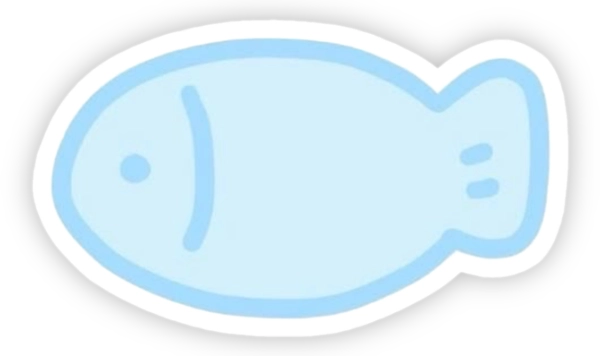 sticker màu xanh dương hài hước