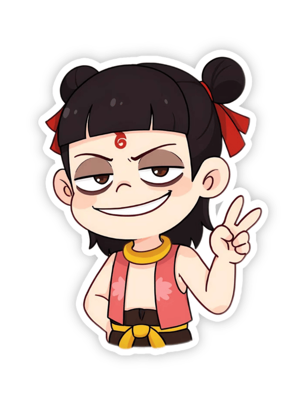 sticker natra thần thoại trung hoa