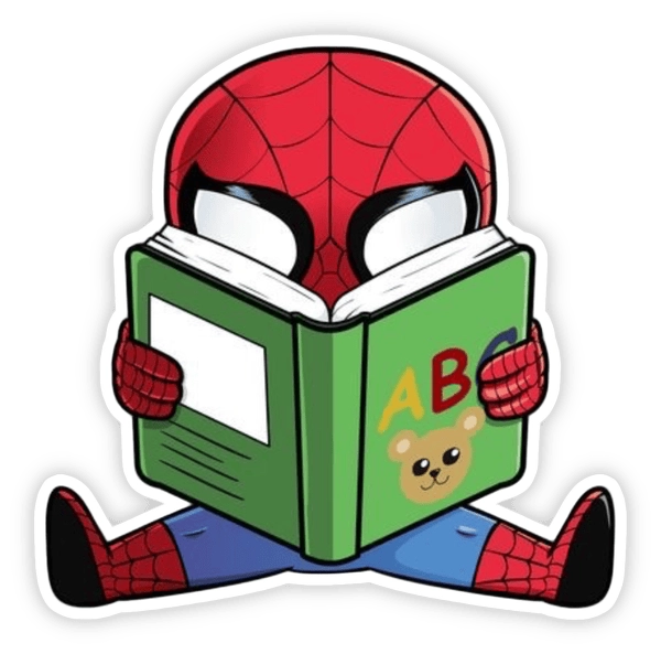 sticker người nhện PNG