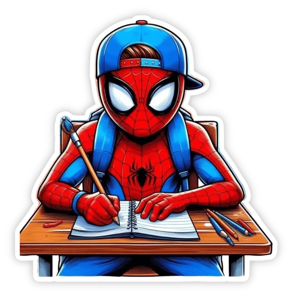 sticker người nhện đẹp